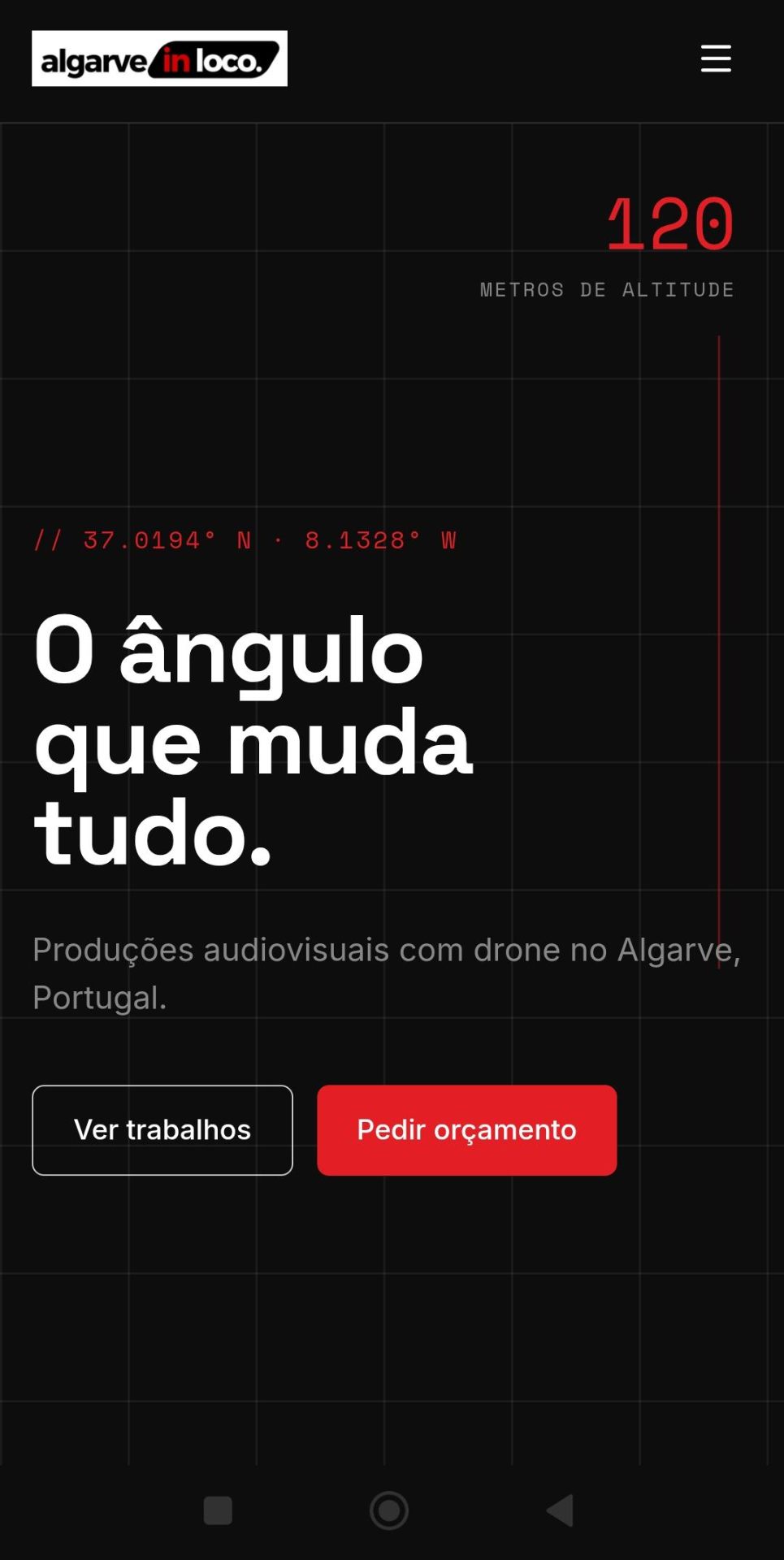 Algarve in Loco site preview